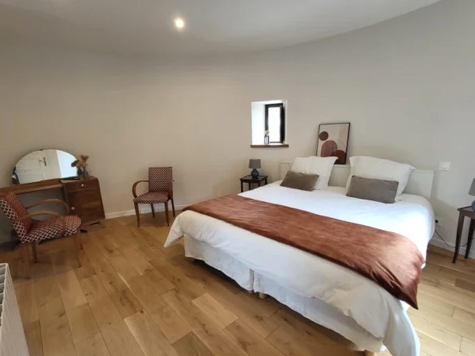Une chambre du gîte